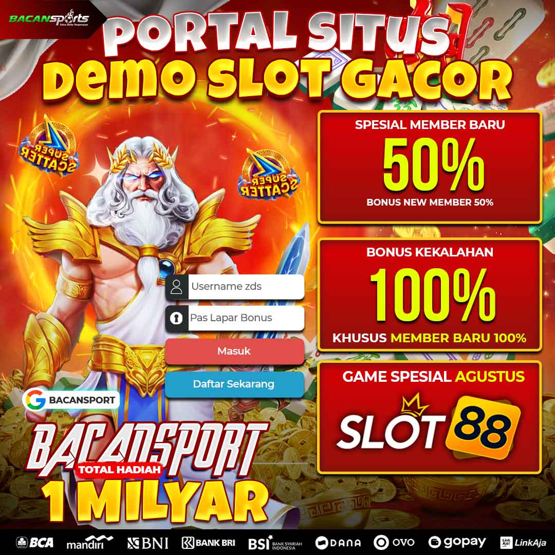 BACAN4D * Links Slot88 Resmi & Slot Gacor Demo Provider Slot Thailand